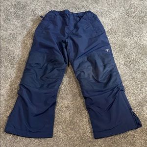 Lands End Navy Snow Pants Squall Size 7